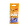 Plastplugg Blå 10 x 45 mm 5-pack Heco